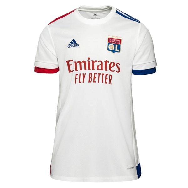 Camiseta Lyon Primera equipo Mujer 2020-2021 Blanco
